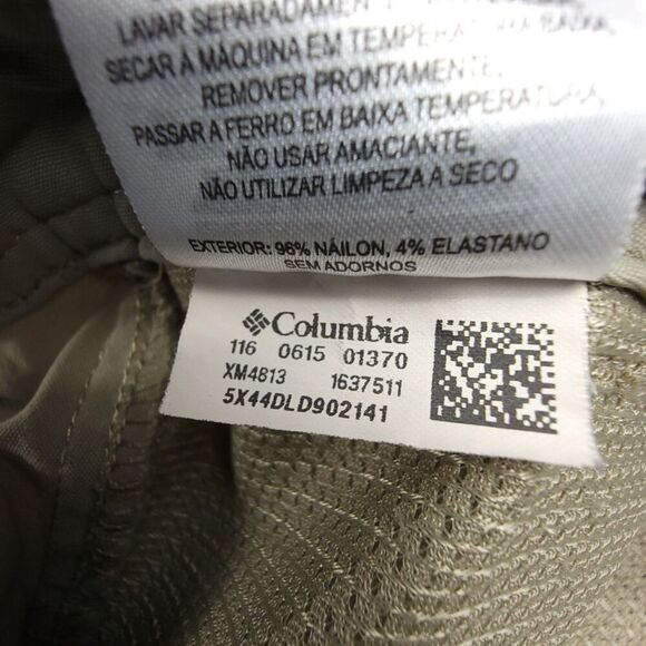 COLUMBIA Jasper Butte 10" Nylon UPF Cargo Shorts Gray Men 36 Gorpcore Khaki - Picture 9 of 9